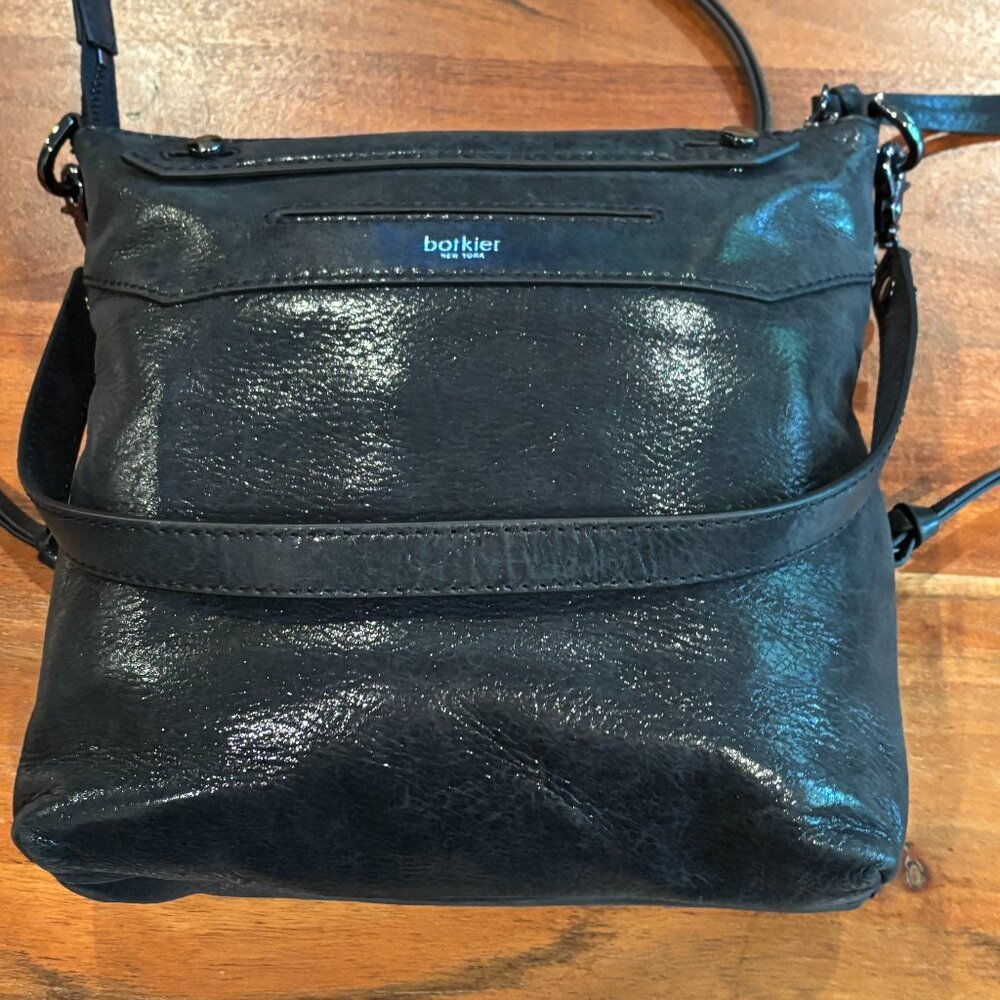 Botkier Handbag LOGAN SM. HOBO Black Leather Hobo Bag, NWT